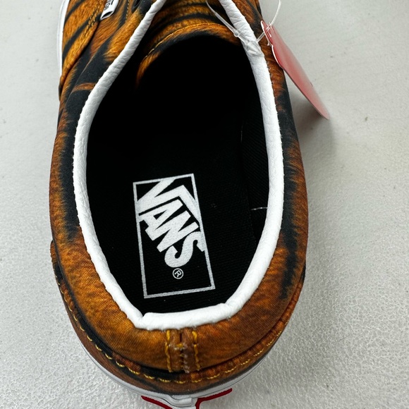 Vans Mens Womens Skate Shoes ERA Size 8.5/10 Tiger/True White NEW - Picture 10 of 14